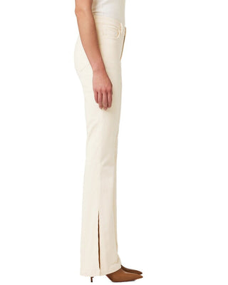 Joe's Jeans The Frankie Mid Rise Corduroy Bootcut Jeans in Double Cream Beige