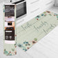 20" x 55" Chic Anti-Fatigue Memory Foam Kitchen Runner Mat (Faith Family Friends)