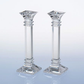 Marquis by Waterford Treviso Set of Two 10" Crystal Candle Holders