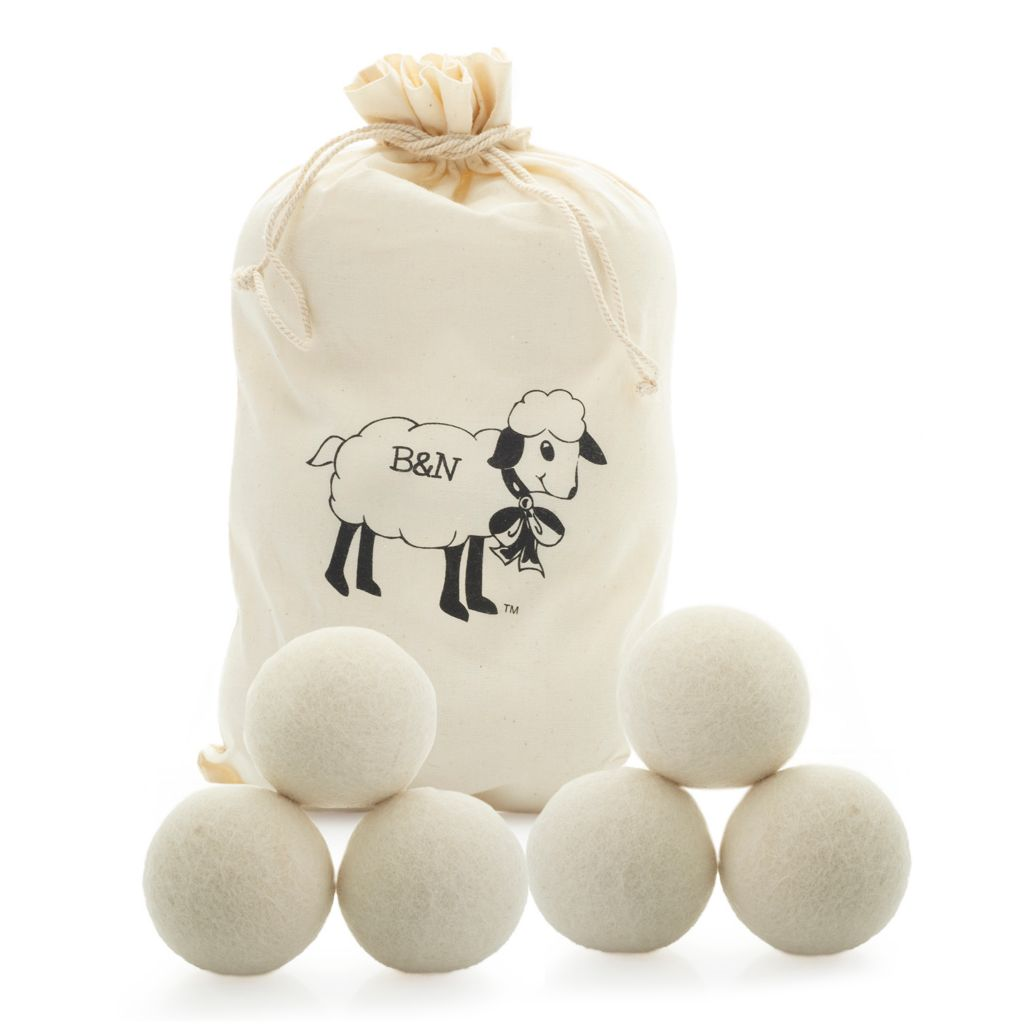 Brooke  Nora Choice of 3 or 6 100 Wool Dryer Balls