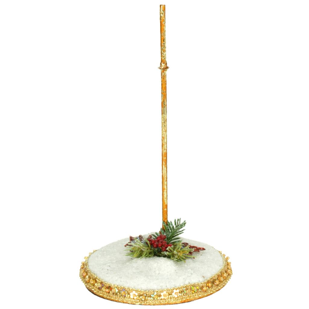 Mark Roberts Choice of Size Decorated Snow Base Stand