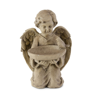 At Home w/ Jorge Parez Grotto Collection 10" Resin Angel Statue