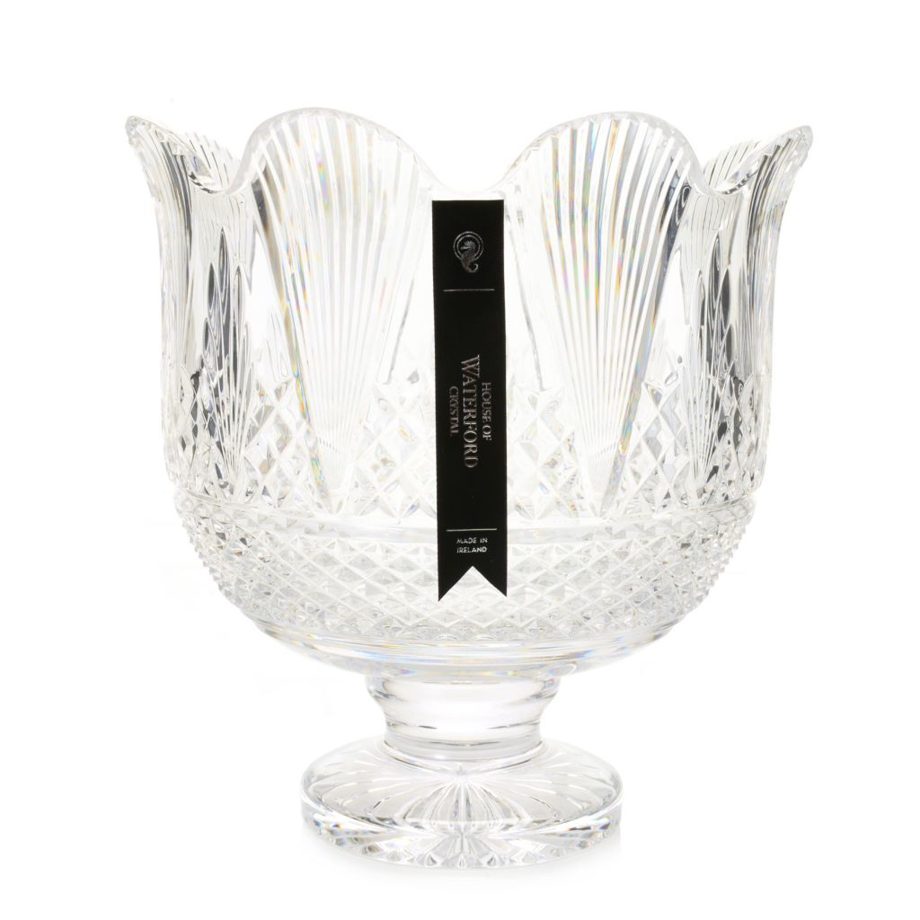House of Waterford Theatre Royal 10" Crystal Footed Trifle Bowl