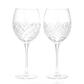 Waterford Crystal Astor Set of 2 18 oz Wine Goblets