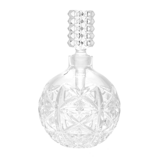 Waterford Crystal 4 oz Wedge & Diamond Cut Perfume Bottle