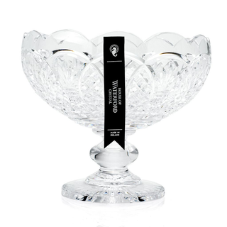House of Waterford Harvest Moon 9" Crystal Footed Bowl