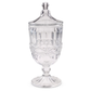 At Home w/ Jorge Perez Park Place Glass Urn w/ Lid