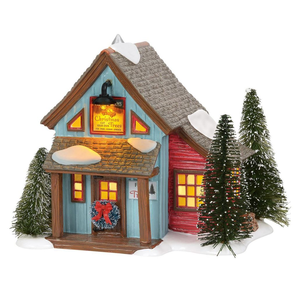 Department 56 Snow Village Farms Tree Lot