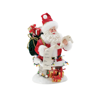 Possible Dreams 9" Must Be Santa Figurine