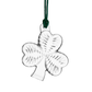 Waterford Crystal Mini Shamrock Ornament