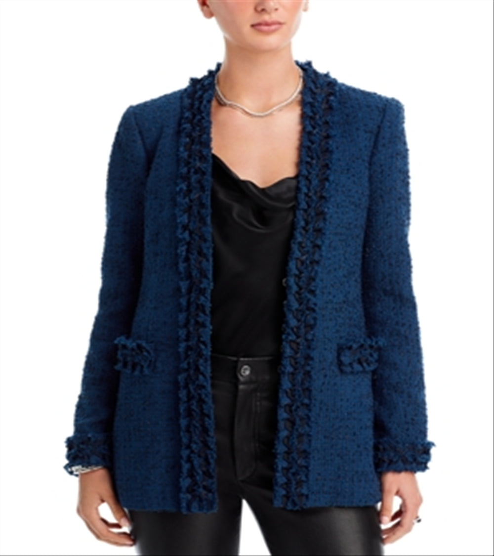 Kobi Halperin Lola Tweed Jacket Navy Size S