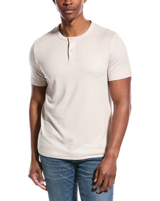 Theory Gaskell Solid Henley White Size L