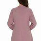 Frankie & Pop Women's Long Sleeve  Front Pocket Cardigan Pink Size Small