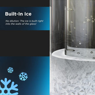 Unique Gift Idea for Wine Lover, Stemless Frozen Wine Glass - Insulated Chiller Freezer Cup- Double Wall (8.5oz)