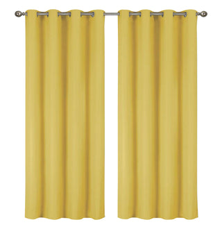 2 Pack - 55'' X 84'' Solid Thermal Blackout Panels (19 Colors)