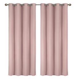 2 Pack - 55'' X 84'' Solid Thermal Blackout Panels (19 Colors)