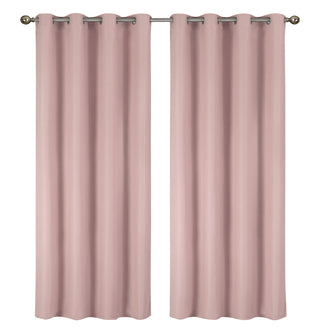 2 Pack - 55'' X 84'' Solid Thermal Blackout Panels (19 Colors)