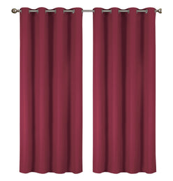 2 Pack - 55'' X 84'' Solid Thermal Blackout Panels (19 Colors)