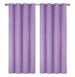 2 Pack - 55'' X 84'' Solid Thermal Blackout Panels (19 Colors)