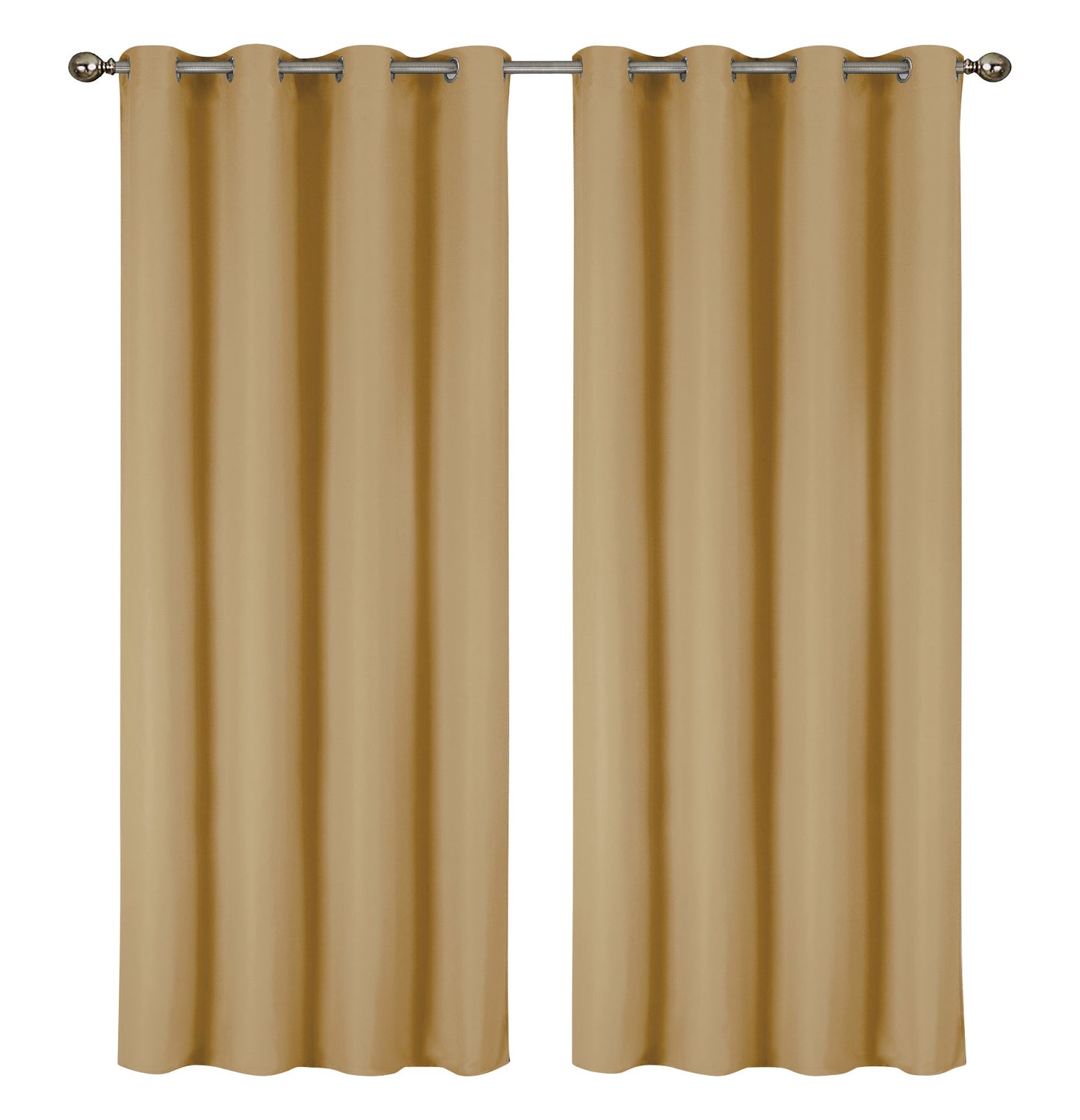 2 Pack - 55'' X 84'' Solid Thermal Blackout Panels (19 Colors)