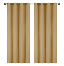 2 Pack - 55'' X 84'' Solid Thermal Blackout Panels (19 Colors)