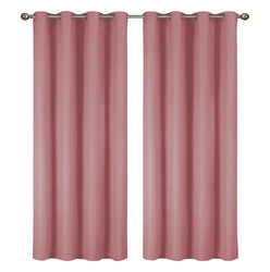 2 Pack - 55'' X 84'' Solid Thermal Blackout Panels (19 Colors)