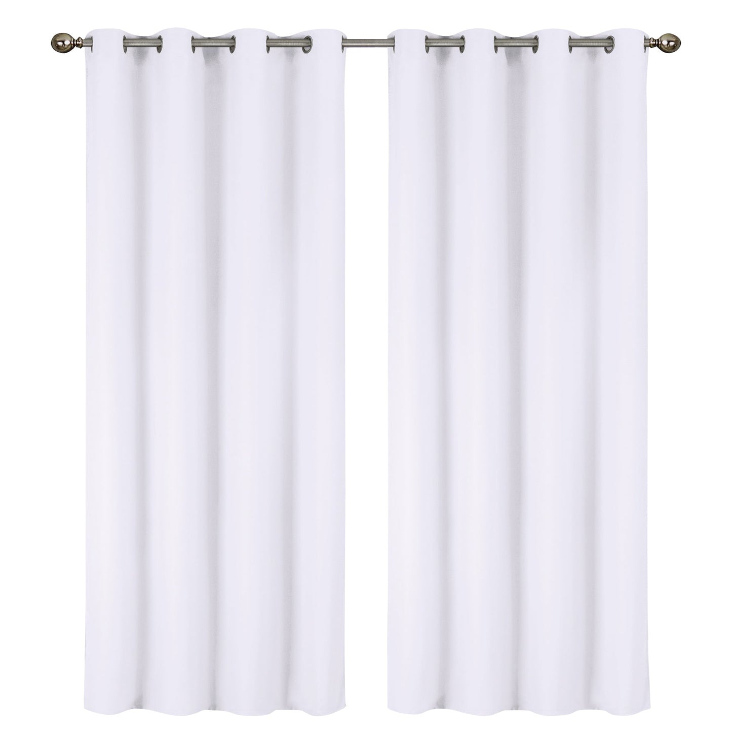 2 Pack - 55'' X 84'' Solid Thermal Blackout Panels (19 Colors)