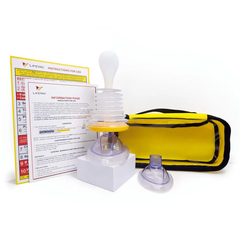 LifeVac FDA Registered Choking First Aid Device for Adult & Children