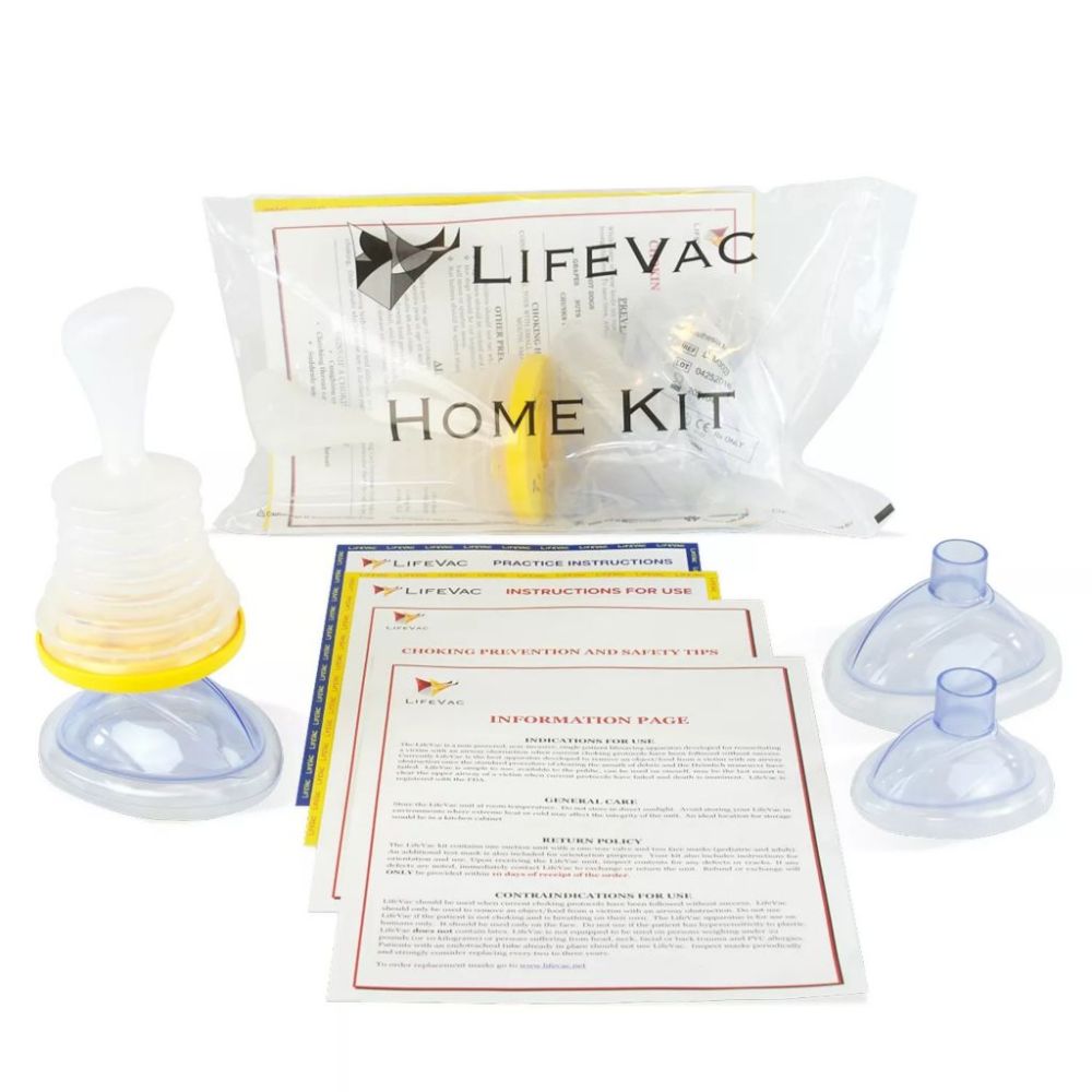 LifeVac FDA Registered Choking First Aid Device for Adult & Children