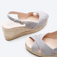 Llansa Canvas Espadrille Sandal Wedges