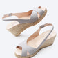 Llansa Canvas Espadrille Sandal Wedges