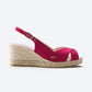 Llansa Canvas Espadrille Sandal Wedges