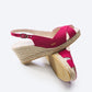 Llansa Canvas Espadrille Sandal Wedges