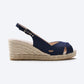 Llansa Canvas Espadrille Sandal Wedges