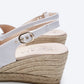 Llansa Canvas Espadrille Sandal Wedges