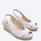 Llansa Canvas Espadrille Sandal Wedges