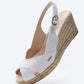 Llansa Canvas Espadrille Sandal Wedges