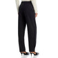 Lucy Paris Striped Asymmetrical Pants Charcoal