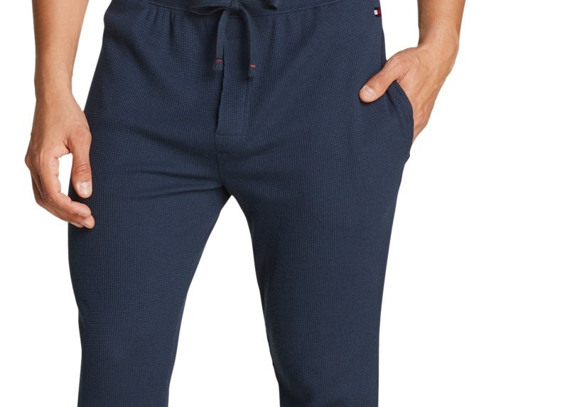 Tommy Hilfiger Men's Modern Essentials Relaxed Fit Sweatpants Navy Size Medium