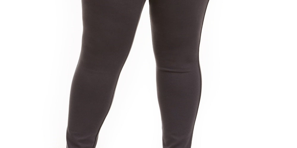 Style & Co Women's PlusWide-Waistband Ponté-Knit Leggings