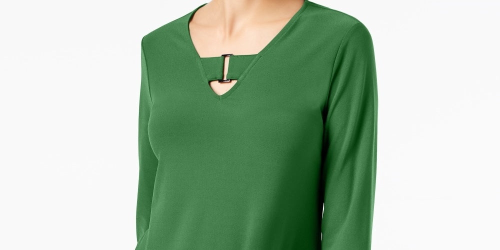 Alfani Women' Keyhole High-Low Top Med mall