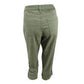 Style & Co Women's Petite Curvy-Fit Capri Jeans Green Size 2 P