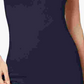 Maison Jules Women's Fitted Tank Top Blue Size Medium