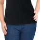 Maison Jules Women's Sleeveless Short Camisole Black Size Large