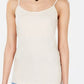 Maison Jules Women's Adjustable Camisole  White Size Large
