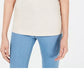 Maison Jules Women's Adjustable Camisole  White Size Large