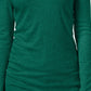 INC International Concepts Women's Ribbed-Knit Turtleneck Green Size XX-Large