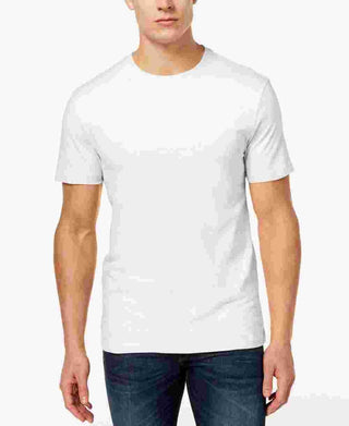 Club Room Men's Performance Crew Neck T-Shirt  White Size X-Large