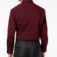 Alfani Men's Collared Classic Fit Stretch Dress Shirt Wine Size Small
