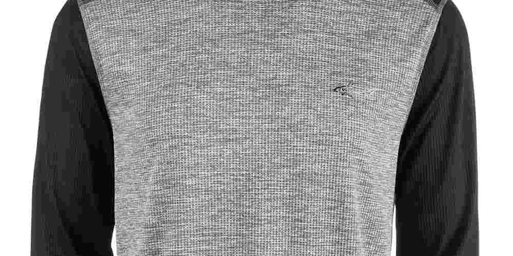 Attack Life Men's Thermal Shirt Grey Size Large